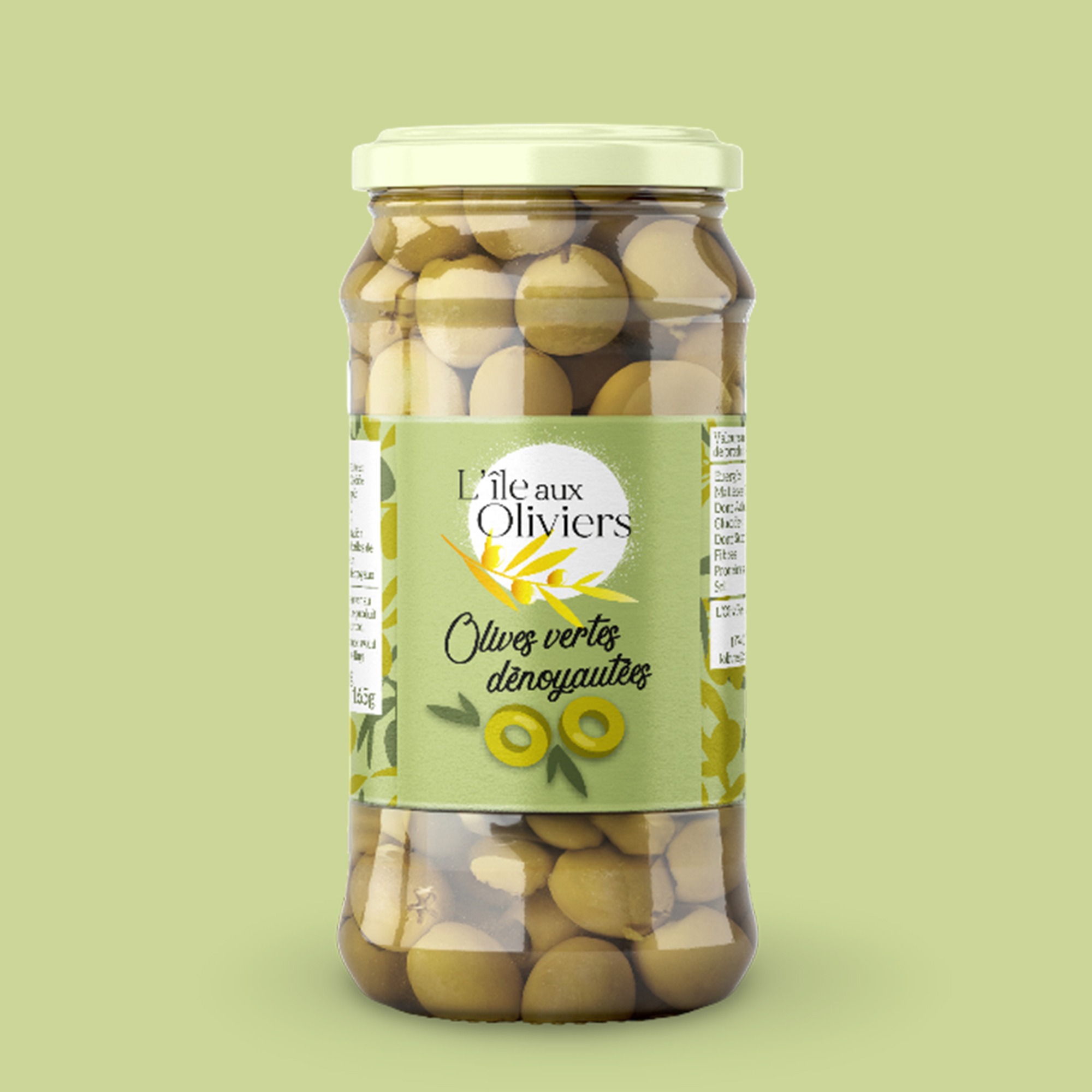 aceitunas-verdes-deshuesadas-envase-vidrio-etiqueta-personalizada